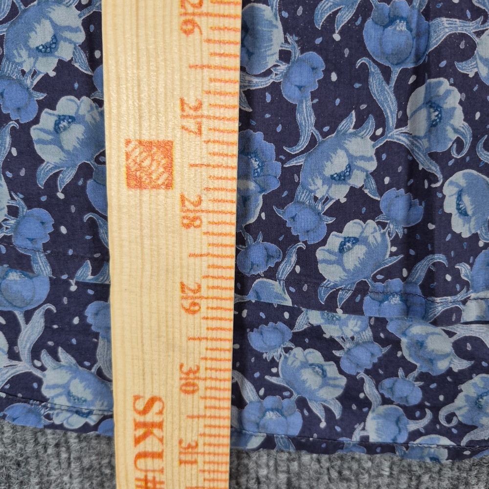 Robert Graham Button Down Floral Print 2XL Blue Mens - Picture 7 of 9